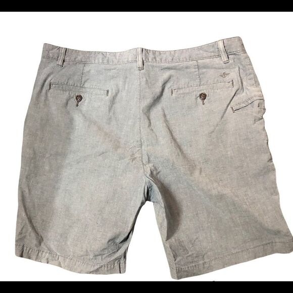 Dockers chambray flat front shorts chinos size 38 - Picture 8 of 8